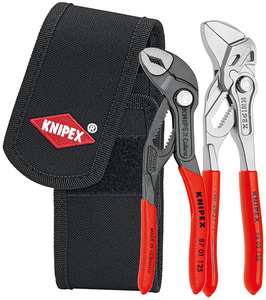 Набор мини-клещей в поясной сумке для инструментов, 2 пр., KN-8603150/8701125 KNIPEX KN-002072V01, фото 1