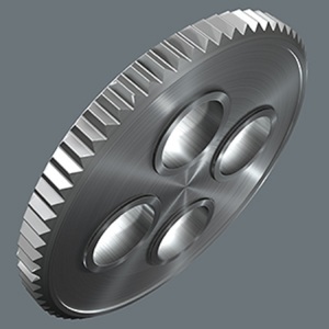 Трещотка реверс WERA 8004 C Zyklop Metal Switch  , 1/2" x 281 мм, 72 зубца, фото 5