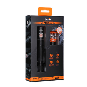 Фонарь Fenix тактический PD35R ACE + CL01 оранжевый, фото 8