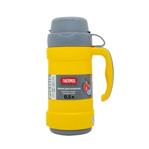 Термос THERMOS PICNIC 40 Series со стеклянной колбой 0.5л (желтый), фото 1