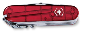 Нож Victorinox SwissChamp, 91 мм, 33 функции, полупрозрачный красный, фото 2
