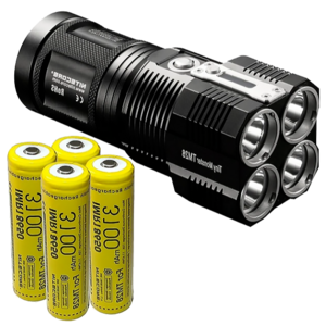 Фонарь NITECORE TM28 комплект 4*18650 3100 mAh CREE 4*XHP35 HI 16106, фото 3