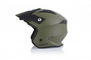 Шлем Acerbis JET ARIA Military Green S, фото 5