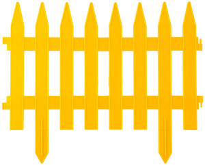 Декоративный забор GRINDA Классика 28х300 см, желтый 422201-Y, фото 1