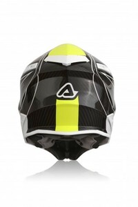 Шлем Acerbis STEEL CARBON White/Yellow XS, фото 4