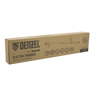 Триммер электрический TE-1400, 1400 Вт, 420 мм, катушка + диск, разборная штанга Denzel, фото 4
