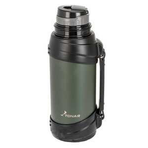 Термос TONAR (T-KD-938-2) 2000ML хаки (дополн.пласт.чашка, ручка), фото 3