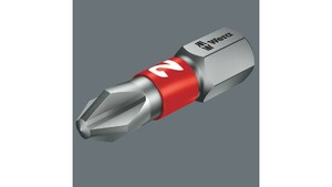 Набор бит торсионных с торсионным битодержателем Rapidaptor, 10 пр., 1/4" C6.3 Bit-Check 10 BiTorsion 1 WERA WE-056374, фото 2