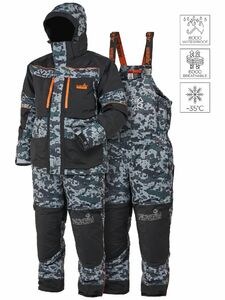 Костюм зимний  Norfin DISCOVERY 3 CAMO 01(серо-черный размер S), фото 1