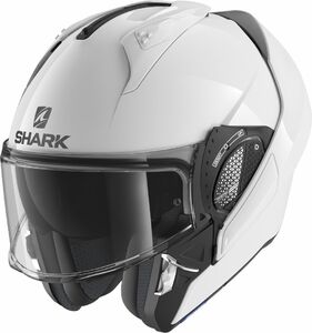Шлем SHARK EVO GT BLANK White Glossy XS, фото 3