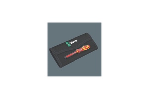 Набор насадок с отвёрткой-битодержателем + пробник, 18 пр. Kraftform Kompakt VDE 18 Universal 1 Tool Finder WERA WE-006613, фото 2
