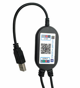 Интерактивная мультимедийная LED-гирлянда ЛАМПОВА "РОСА" (LJL-1-USB-RGB200-20), фото 4