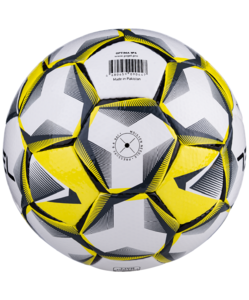 Мяч футзальный Jögel Optima №4, белый/черный/желтый, фото 4