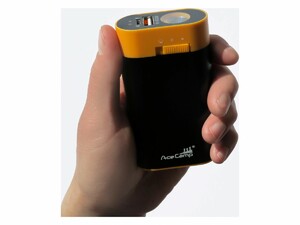 3-в-1 - AceCamp Внешний аккумулятор на 4400 мА⋅ч. с фонарём и ручной грелкой. Чёрный/жёлтый, 3195, фото 3