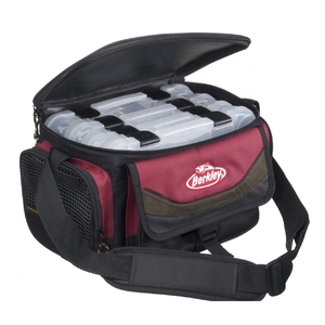 Сумка с коробками Berkley System Bag Red/Black, фото 2