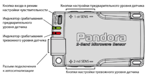 Двухуровневый датчик объема Pandora VS-22d, фото 3