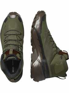 Ботинки Salomon Cross Hike Tracker GTX, цвет Ranger Green/Earth Brown р.6.5 (RU 38,5), фото 5