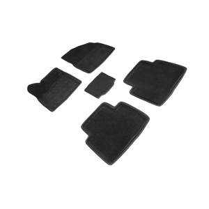 Ворсовые 3D коврики Seintex для Exeed TXL 2020-н.в. (черные, 98037), фото 1