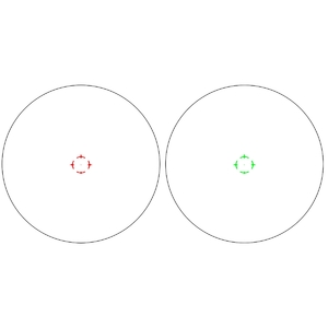 Прицел призматический Vector Optics Paragon 1x18 X-Micro, красная+зелёная, фото 9