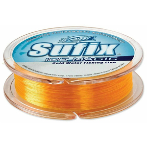 Леска зимняя SUFIX Ice Magic 50 м желто-оранжевая 0,300 мм 7,7 кг, фото 2