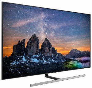 Телевизор QLED Samsung 55" QE55Q80RAUXRU Q серебристый/Ultra HD/1000Hz/DVB-T2/DVB-C/DVB-S2/USB/WiFi/Smart TV (RUS), фото 3