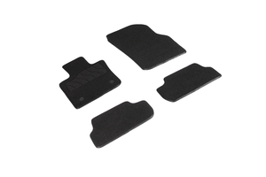 Ворсовые LUX коврики в салон Seintex для Mini Cooper 3dr III (F56) 2013-н.в. (черные, 94639)