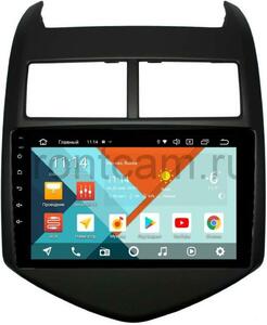 Штатная магнитола Wide Media KS9009QR-3/32 DSP CarPlay 4G-SIM для Chevrolet Aveo II 2011-2018 на Android 10, фото 1