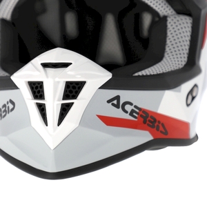 Мотошлем Acerbis Linear 22-06 глянцевый White/Grey L, фото 7