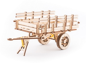 Механический деревянный конструктор Ugears Дополнение к грузовику, фото 19