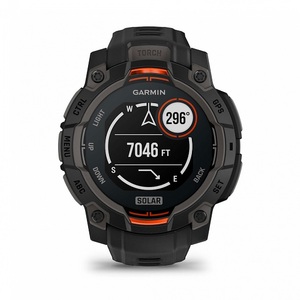 Часы Garmin Instinct 3 45mm Solar Black with Black Silicone (010-02934-00G), фото 6