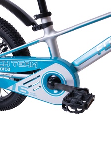 Велосипед детский Tech Team Forca 16" grey/blue 2024 (магниевый сплав), фото 8