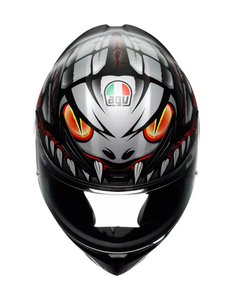Шлем AGV K1 S E2206 Lyzard Matt Black/Grey/Red XL, фото 7