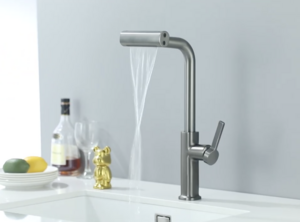 Смеситель для кухни ZORG Steel Hammer (SH 092 CR) Хром, фото 3