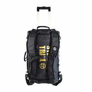 Сумка влагозащитная на колесах Stream Trail Cabin Trolley Ise Black/Gold 40L, фото 2