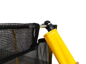 Батут каркасный Tech Team KENGA PRO 8FT черный-желтый / black-yellow, фото 18