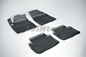 Резиновые коврики с высоким бортом Seintex для Nissan Teana II 2008-2014