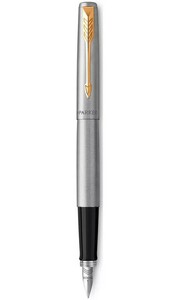 Набор подарочный Parker Jotter Core - Stainless Steel GT, ручка перьевая+ручка шариковая, фото 2