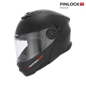 Мотошлем Acerbis RIDER матовый Black 2 S, фото 3