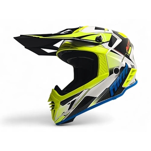 Шлем AiM RH855(Fiber Glass) SWIFT глянцевый Yellow/Red M, фото 1