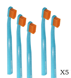 Инновационная мягкая зубная щетка ECODENTIS 4000 Soft (5 шт.), фото 1