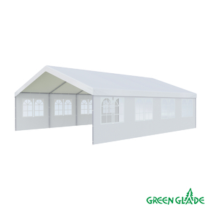 Тент-шатер Green Glade 3006 6х8х3,1/2м полиэстер 3 коробки, фото 5