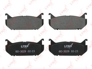 Колодки тормозные задние LYNXauto BD-3029. Для: MAZDA(Мазда) 626(GE) 1.8-2.5 92-97/ Xedos 6(CA) 92-99, FORD ФОРД Probe 2.0-2.5 93-98, фото 2