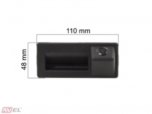 CCD HD штатная камера заднего вида AVS327CPR (#185) для автомобилей AUDI/ SKODA/ VOLKSWAGEN, фото 2