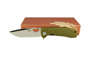 Нож Honey Badger Tanto D2 L (HB1402) с зелёной рукоятью, фото 5