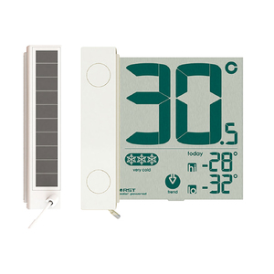 Термометр цифровой RST 01391 с солнечной батареей, оконный, фото 1