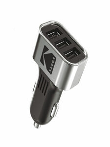 Автомобильное зарядное устройство KODAK UC110(3 USB, Quick Charge 3.0)