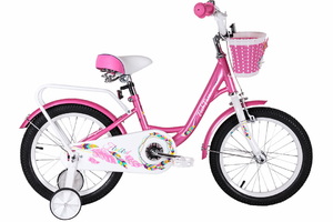 Велосипед Tech Team Firebird 14" розовый (сталь)