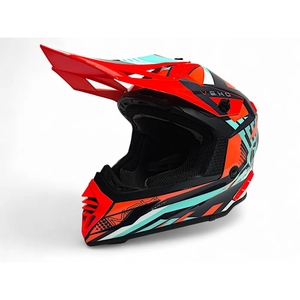 Шлем AiM RH855(Fiber Glass) VEXO глянцевый Red/Blue XL, фото 2