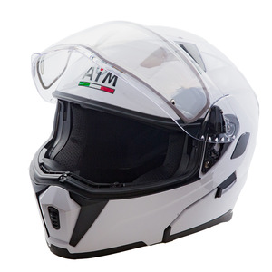Шлем AiM JK906 (комплект) White Glossy XXXL, фото 2