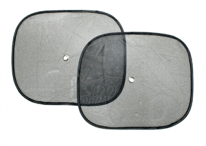 Шторки автомобильные KIOKI CF07 (2-е шт, на боковые и задние стекла, 44х36 см), фото 1